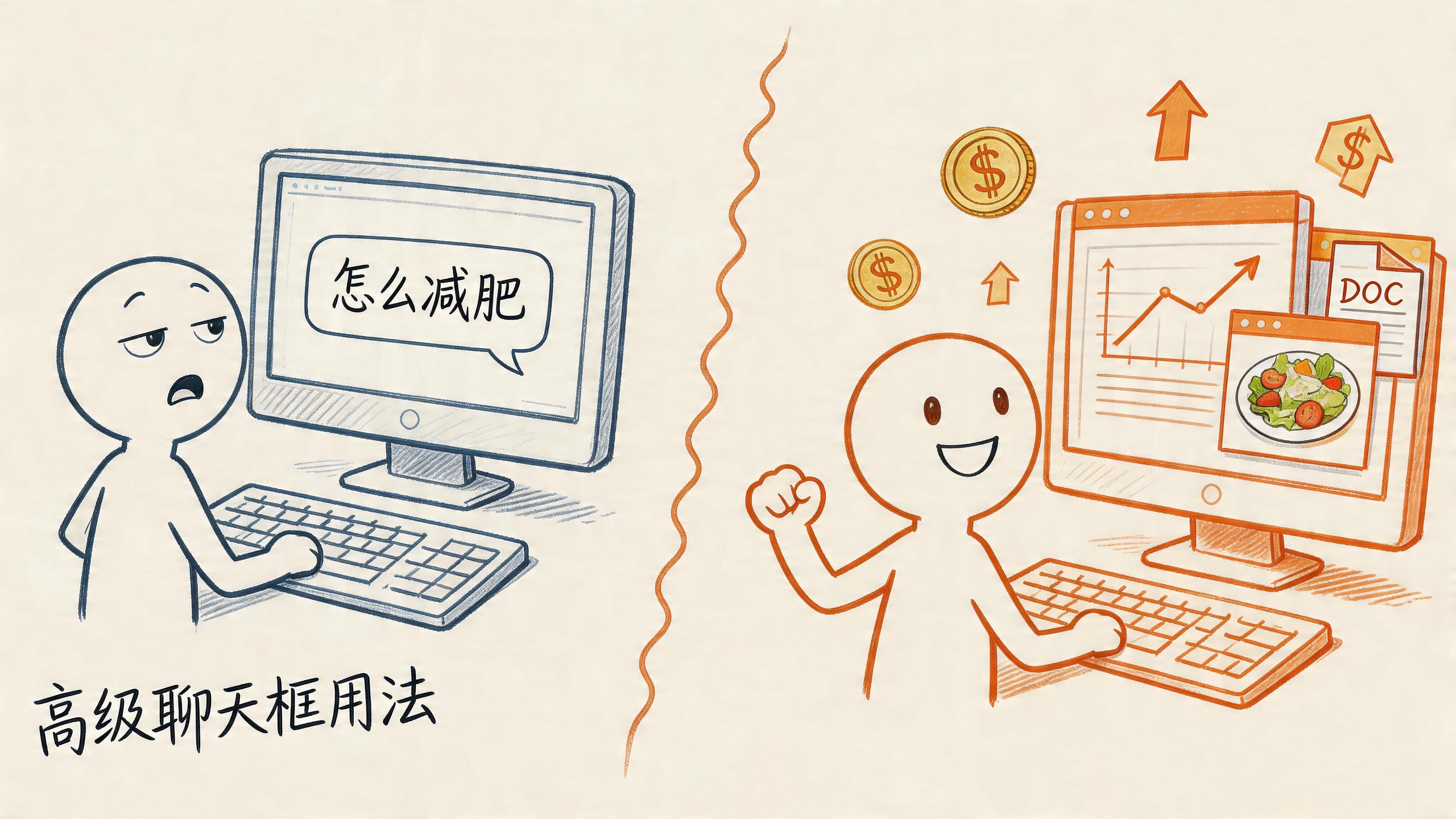 你用豆包的方式 vs 懂门道的人