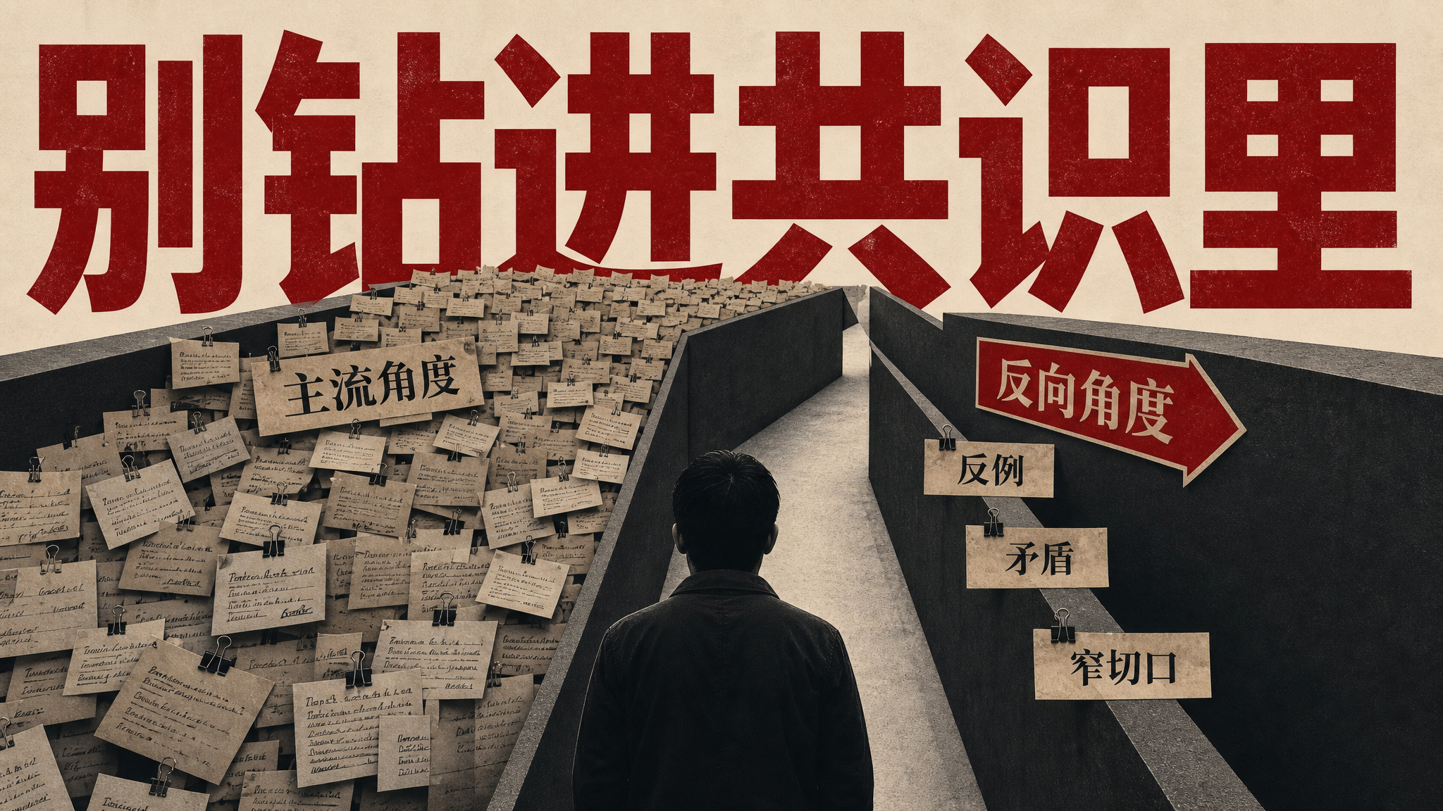 别钻进共识里