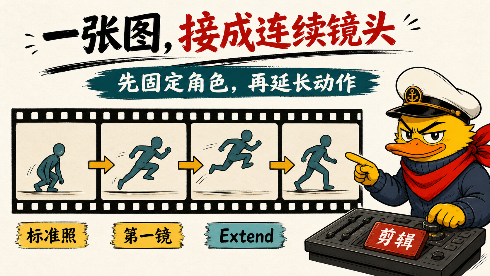 一张图,接成连续镜头