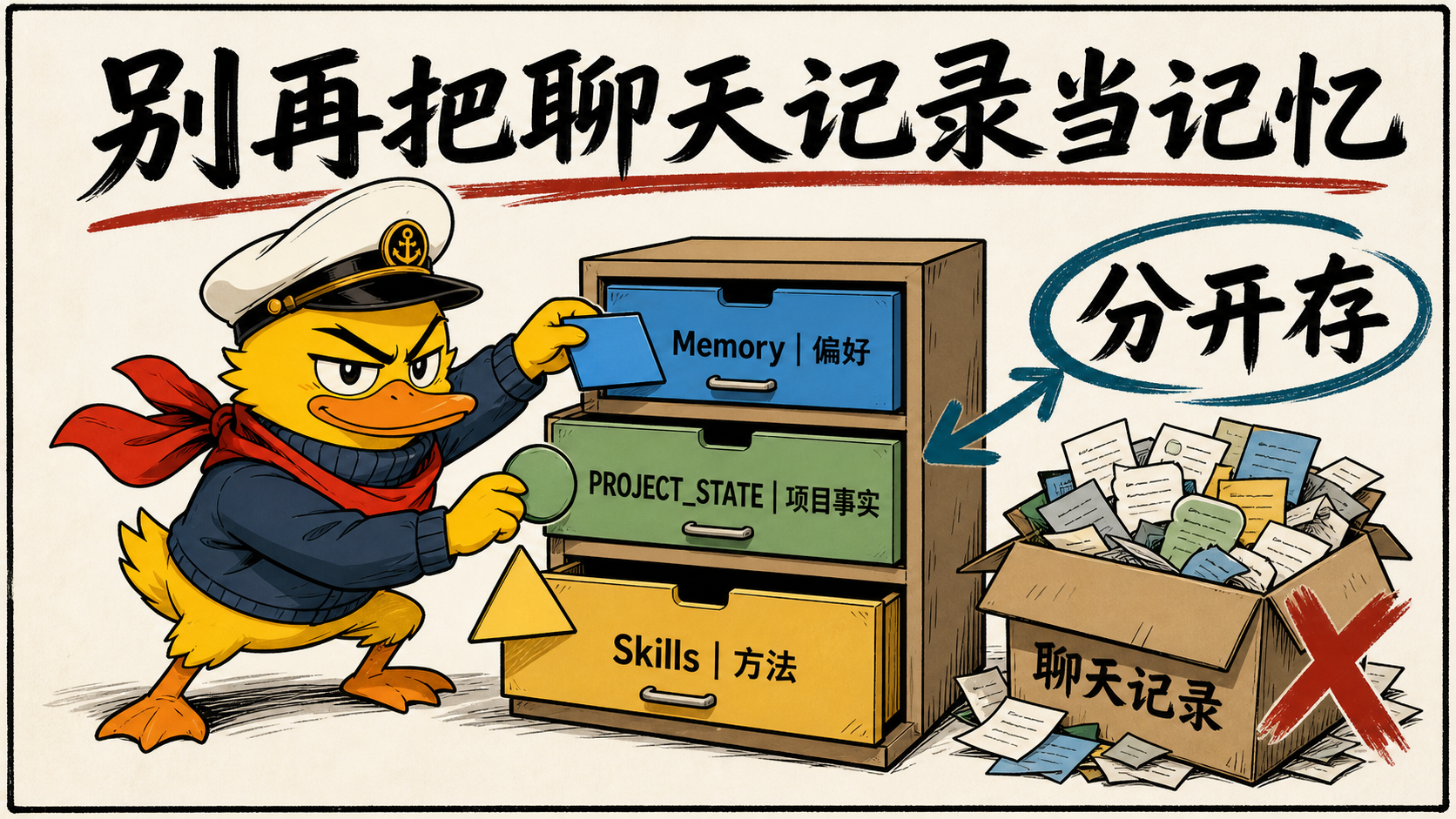 别再把聊天记录当记忆
