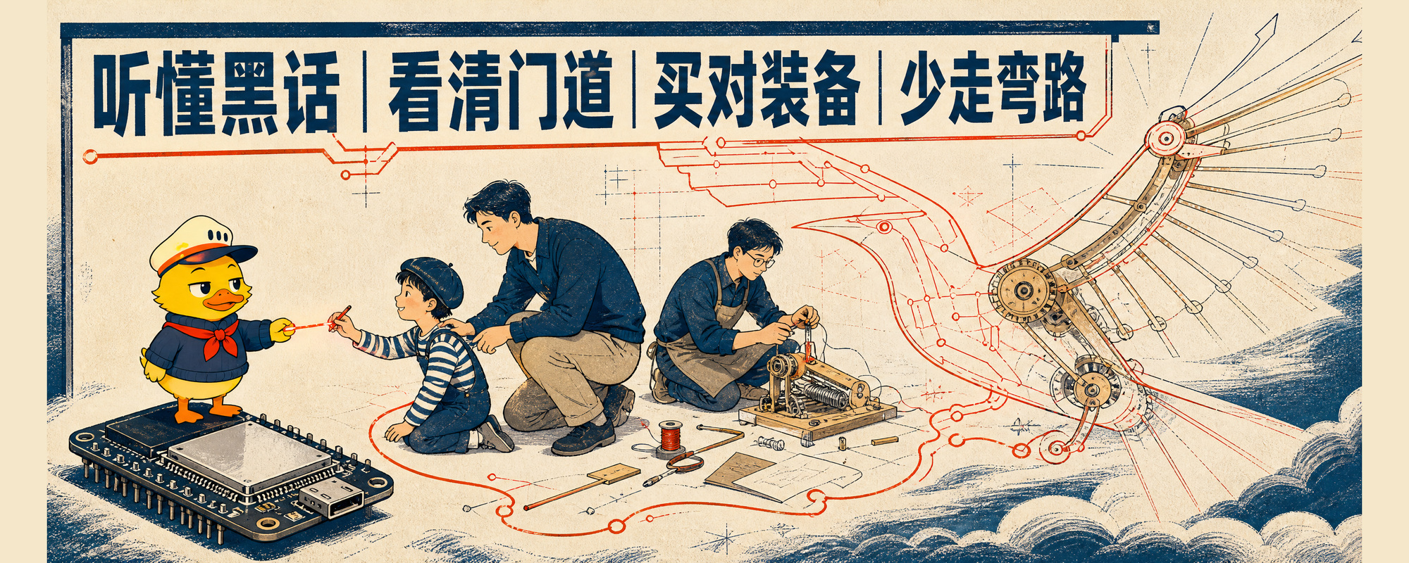 从一块小板子出发，做自己的AI作品